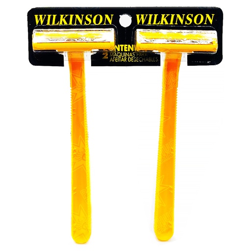 [78016118] Gillette Wilkinson 2 Máquinas de Afeitar Desechables P&G
