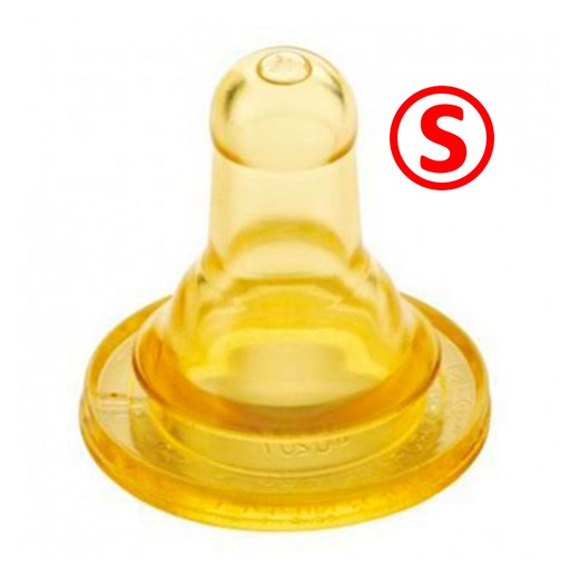 [4902508012249] Pigeon Chupete de Repuesto Mamadera Caucho Tamaño S 