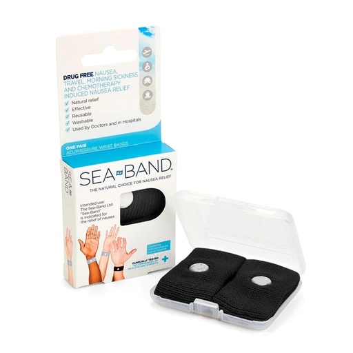 [008727000075] Sea-Band Pulsera Antimareos Adultos