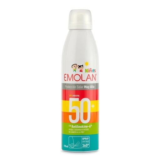 [7800004005277] Emolan Niños FPS 50+ Bloqueador Infantil Spray 170 mL