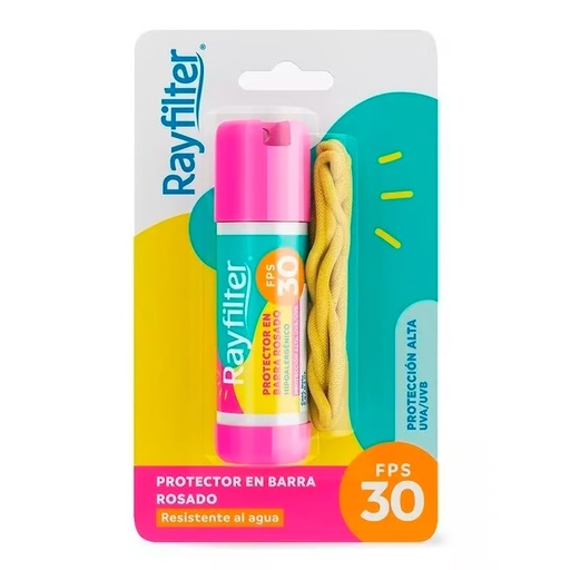[7804920006431] Rayfilter Barra Rosado FPS 30 Bloqueador Barra 6 g Ballerina