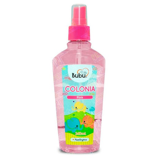 [7809622000404] Bubu Pink Colonia 240 mL 