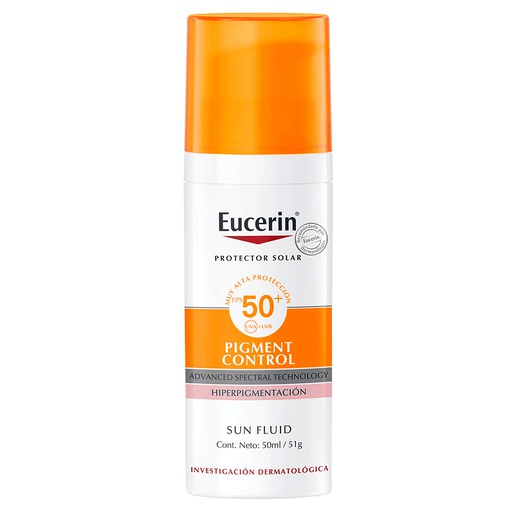 [4005800241901] Eucerin Sun Pigment Control Bloqueador Fluído FPS 50+ Anti-Manchas 50 mL Beiersdorf