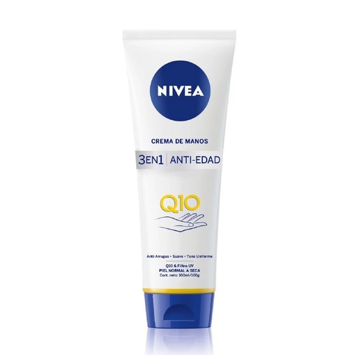 [4005900717238] Nivea Crema de Manos Q10 Anti-Edad 3 en 1 100 mL Beiersdorf