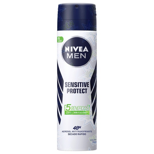 [4005808663798] Nivea Men Sensitive Protect Antitranspirante Spray Hombre 150 mL Beiersdorf