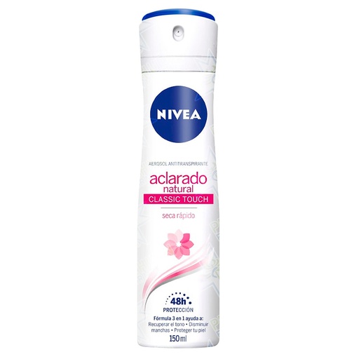 [4005808829675] Nivea Women Aclarado Natural Classic Antitranspirante Spray Mujer 150 mL Beiersdorf