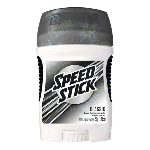 [7501035907577] Speed Stick Classic Antitranspirante Barra Hombre 50 g Colgate