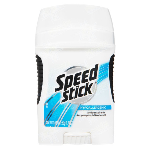 [7501035907591] Speed Stick Hypoallergenic Antitranspirante Barra Hombre 50 g Colgate