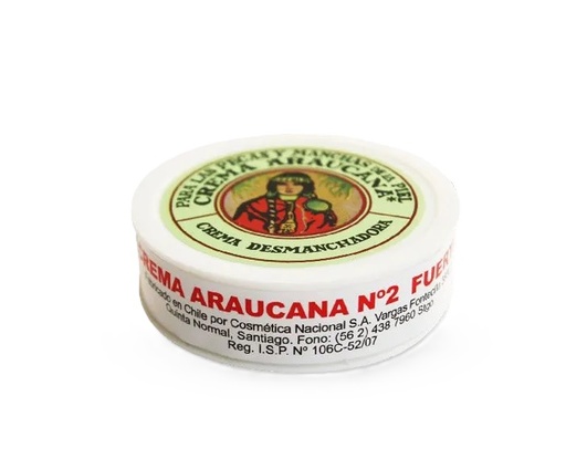 [7804923604627] Araucana N°2 Fuerte Crema Desmanchadora 20 g Cosmética Nacional