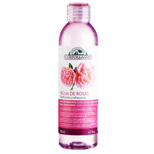 [8414002085323] Corpore Sano Agua de Rosas 200 mL 