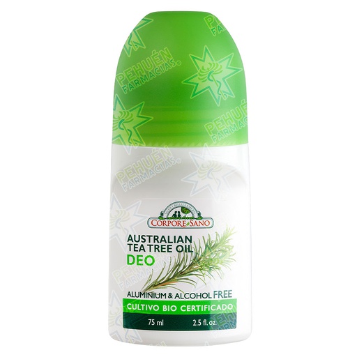 [8414002084838] Corpore Sano Desodorante Roll-On Natural Australian Tea Tree 75 mL