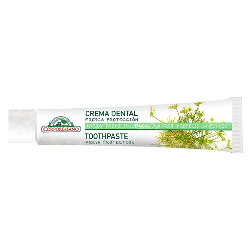 [8414002862245] Corpore Sano Mirra Propolis Hinojo Pasta Dental Fresca Protección Sin Flúor 75 mL