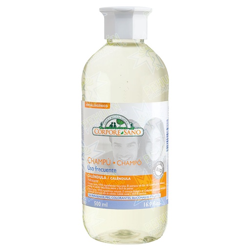 [8414002084777] Corpore Sano BIO Hidratante Caléndula Uso Frecuente Shampoo 500 mL