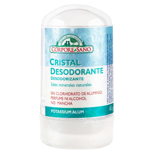 [8414002085002] Corpore Sano Cristal Potassium Desodorante Mineral 60 g 