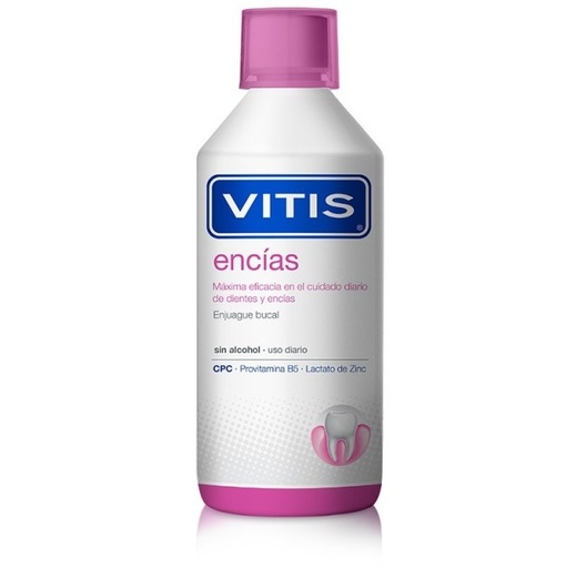 [8427426040953] Vitis Enjuague Bucal Encías 500 mL Dentaid