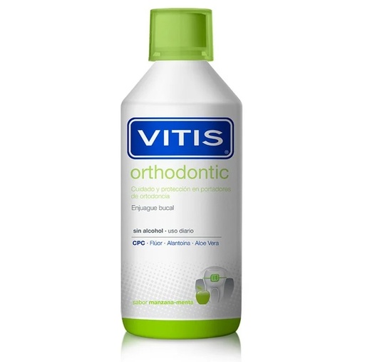 [8427426040595] Vitis Enjuague Bucal Orthodontic 500 mL Dentaid