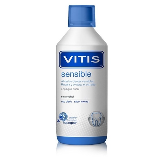 [8427426046290] Vitis Enjuague Bucal Sensible 500 mL Dentaid