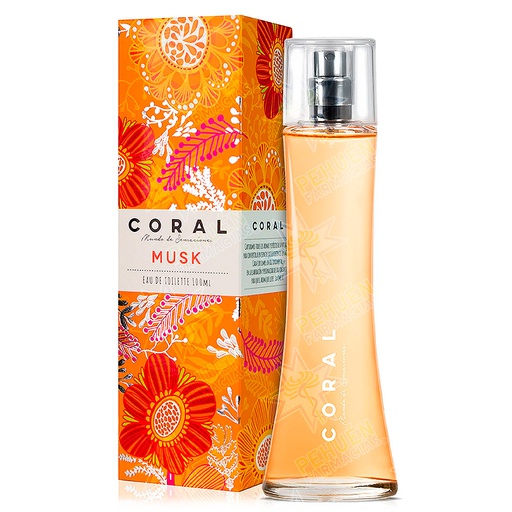 [7804902033967] Coral Musk Eau de Toilette Spray 100 mL Dukay