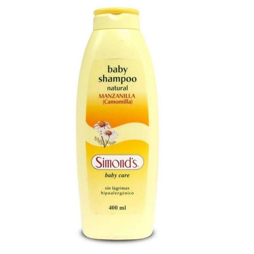 [7804945001862] Simond's Baby Manzanilla Shampoo Infantil 400 mL Durandin