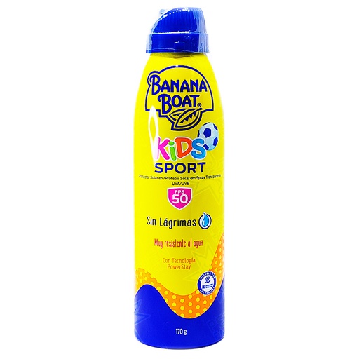 [079656529296] Banana Boat Kids Sport FPS 50 Bloqueador Spray 170 g