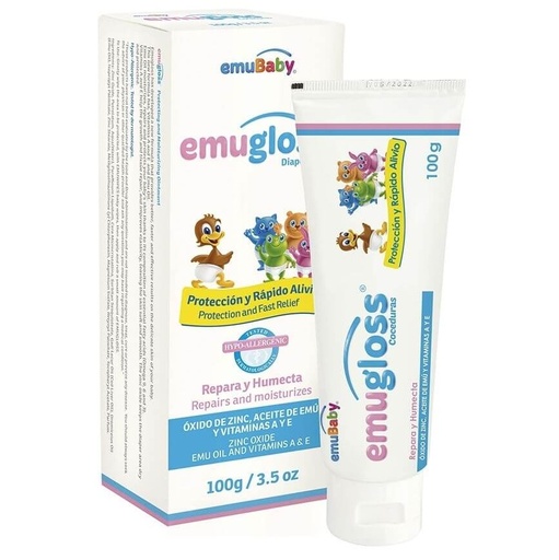 [7804603540122] Emugloss Pomada Reparadora 100 g Emuchile