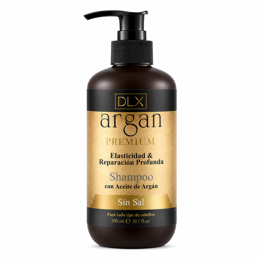 [783583000284] Dlx Argan Oil Shampoo 300 mL Hair & Compliments