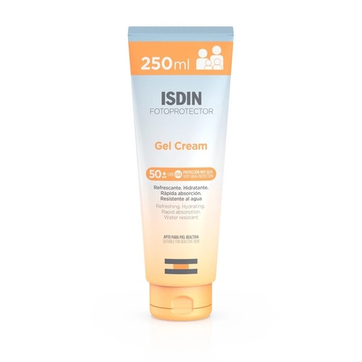 [8429420251984] Fotoprotector FPS 50+ Gel Crema 250 mL Isdin