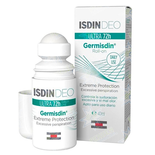 [8470003429757] Germisdin Roll-On Antitranspirante Hiperhidrosis 40 mL Isdin