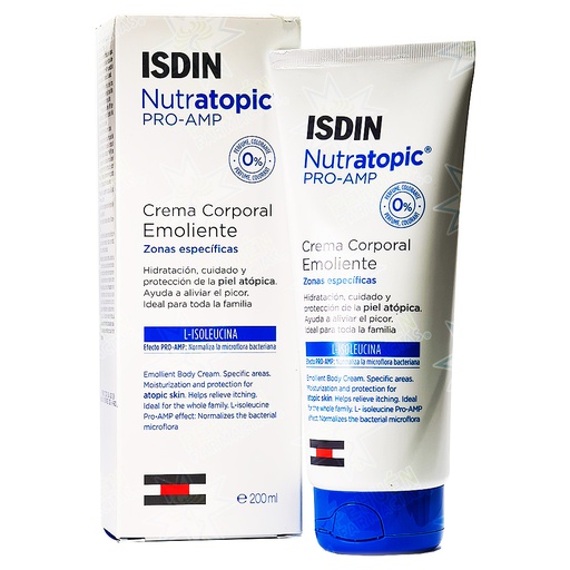 [8470002006454] Nutratopic Pro-Amp Crema Emoliente Piel Atópica 200 mL Isdin