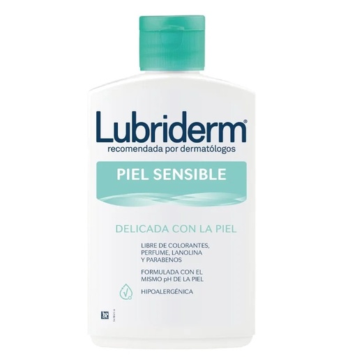 [7804623852717] Lubriderm Piel Sensible Crema Corporal 400 mL Johnson & Johnson