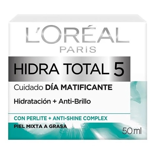 [7509552905366] Hidra-Total 5 Humectante Matificante Crema Facial 50 mL L'oreal