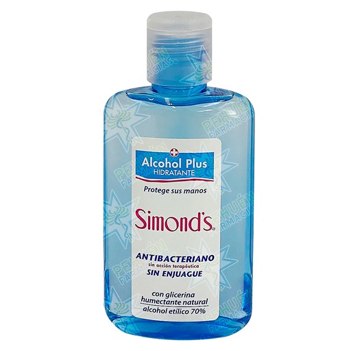 [7804945010345] Simond's Alcohol Plus Hidratante 75 mL Durandin