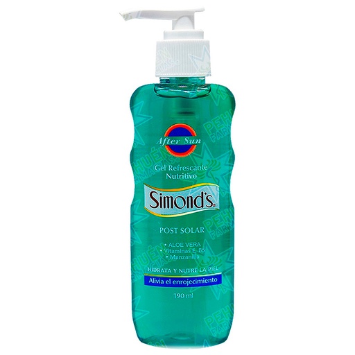 [7804945014671] Simond's Post Solar Gel After Sun Refrescante 190 mL Durandin