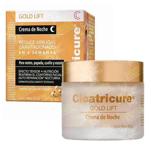 [7798140259398] Cicatricure Gold Lift Crema de Noche 50 mL Genomma Lab