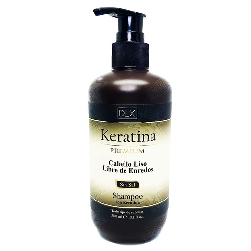 [783583000468] Dlx Keratina Premium Shampoo 300 mL Hair & Compliments