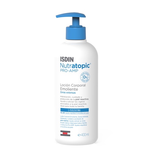 [8429420166547] Nutratopic Pro-Amp Loción Emoliente P. Atópica 400 mL Isdin