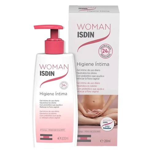 [8429420164994] Woman Isdin Higiene Íntima Gel Íntimo 200 mL