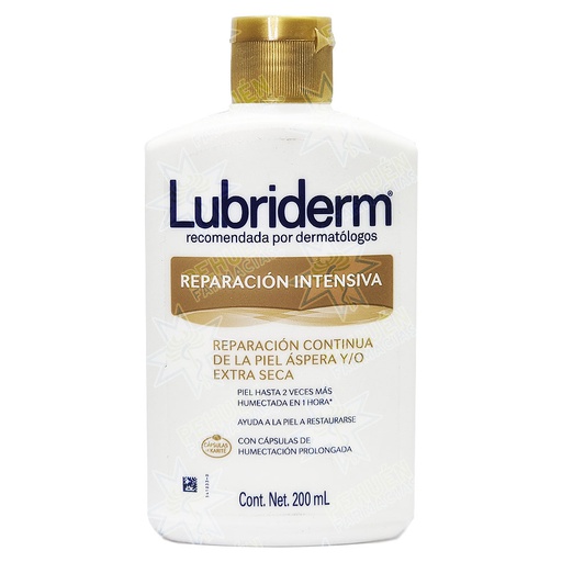 [7702035870384] Lubriderm Reparación Intensiva Crema Corporal 200 mL Johnson & Johnson