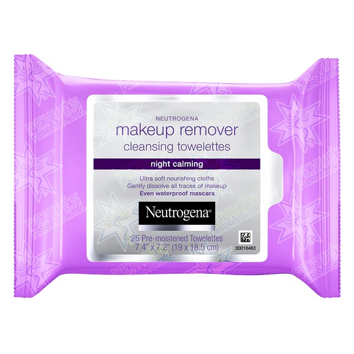 [070501053553] Neutrogena Night Calming 25 Toallitas Desmaquillantes Johnson & Johnson