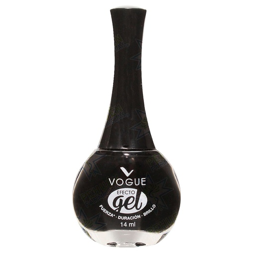 [7702433330749] Vogue Efecto Gel Secreto Esmalte de Uñas Negro 14 mL L'oreal