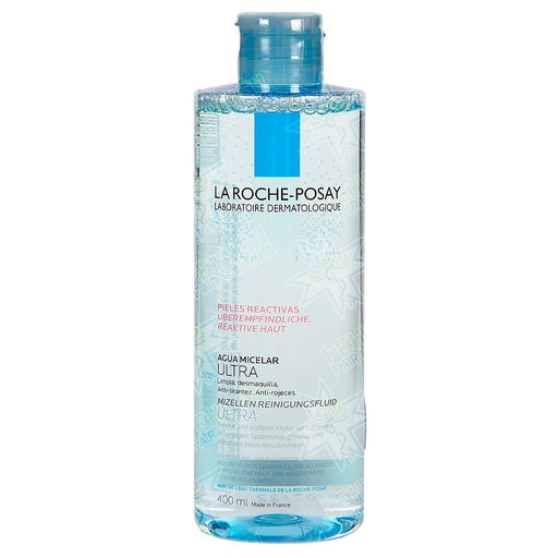 [3337872411595] Agua Micelar Ultra Piel Sensible 400 mL La Roche Posay