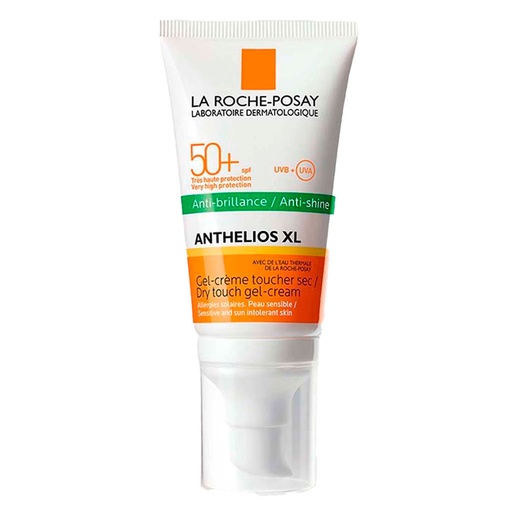 [3337875546430] Anthelios XL Antibrillo FPS 50+ Toque Seco Bloqueador Gel Crema 50 mL La Roche Posay