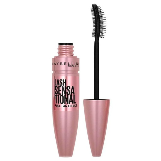 [7509552850772] Maybelline Lash Sensational Lavable Negro 01 Mascara de Pestañas 