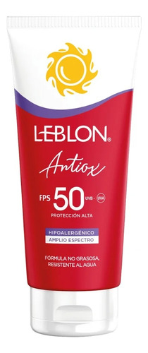 [7800004005185] Leblon Antioxidante Bloqueador Crema FPS 50+ 190 mL Maver