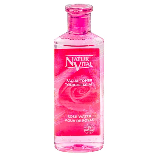 [8414002074792] Naturvital Agua de Rosas Tónico Facial 300 mL