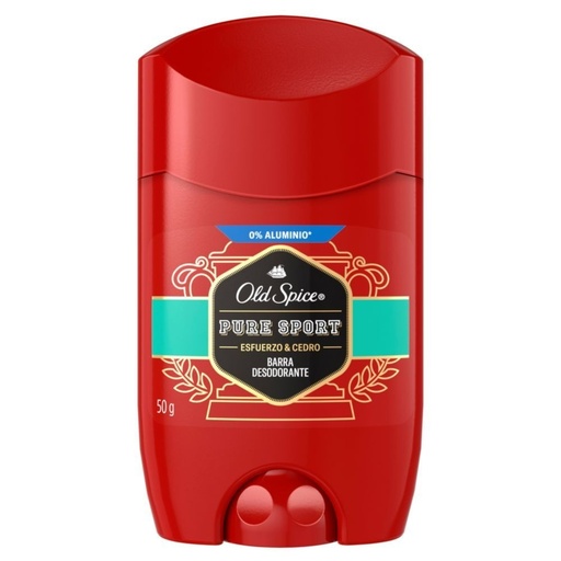 [7501001164003] Old Spice Pure Sport Desodorante Barra Hombre 60 g P&G