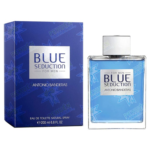 [8411061737835] Antonio Banderas Blue Seduction Men Eau de Toilette Hombre 200 mL Puig