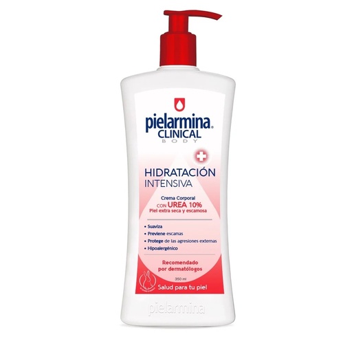 [7804907924543] Pielarmina Clinical Body Hidratación Intensiva Urea 10% Crema Humectante 350 mL Petrizzio