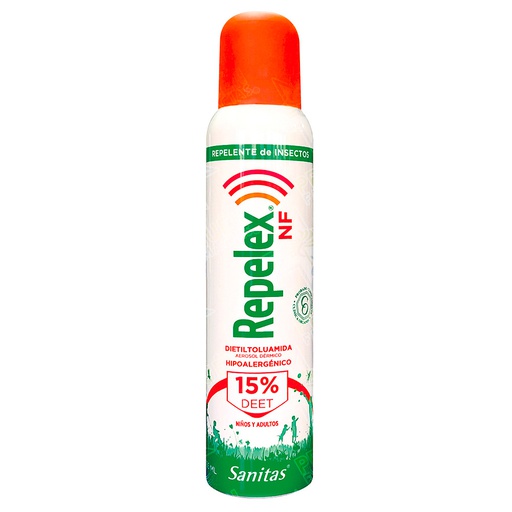 [7800038046192] Repelex NF 15% Repelente Spray 165 mL Sanitas
