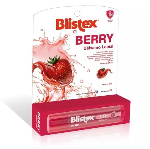 [7800008000445] Blistex Berry FPS 15 Protector Labial 4,25g Synthon